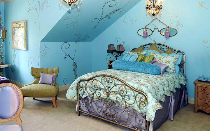 20 Deluxe Blue and Gold Bedroom Designs