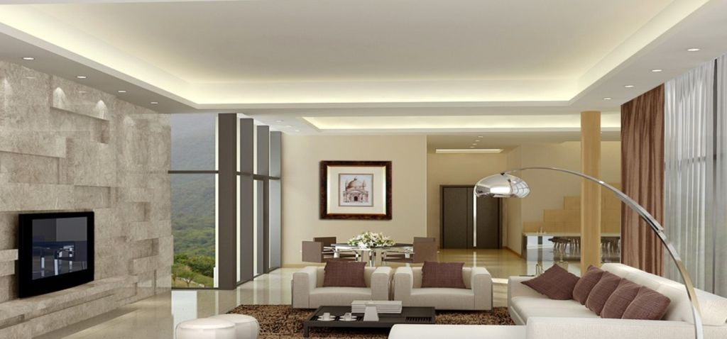 20 Brilliant Ceiling Design Ideas for Living Room