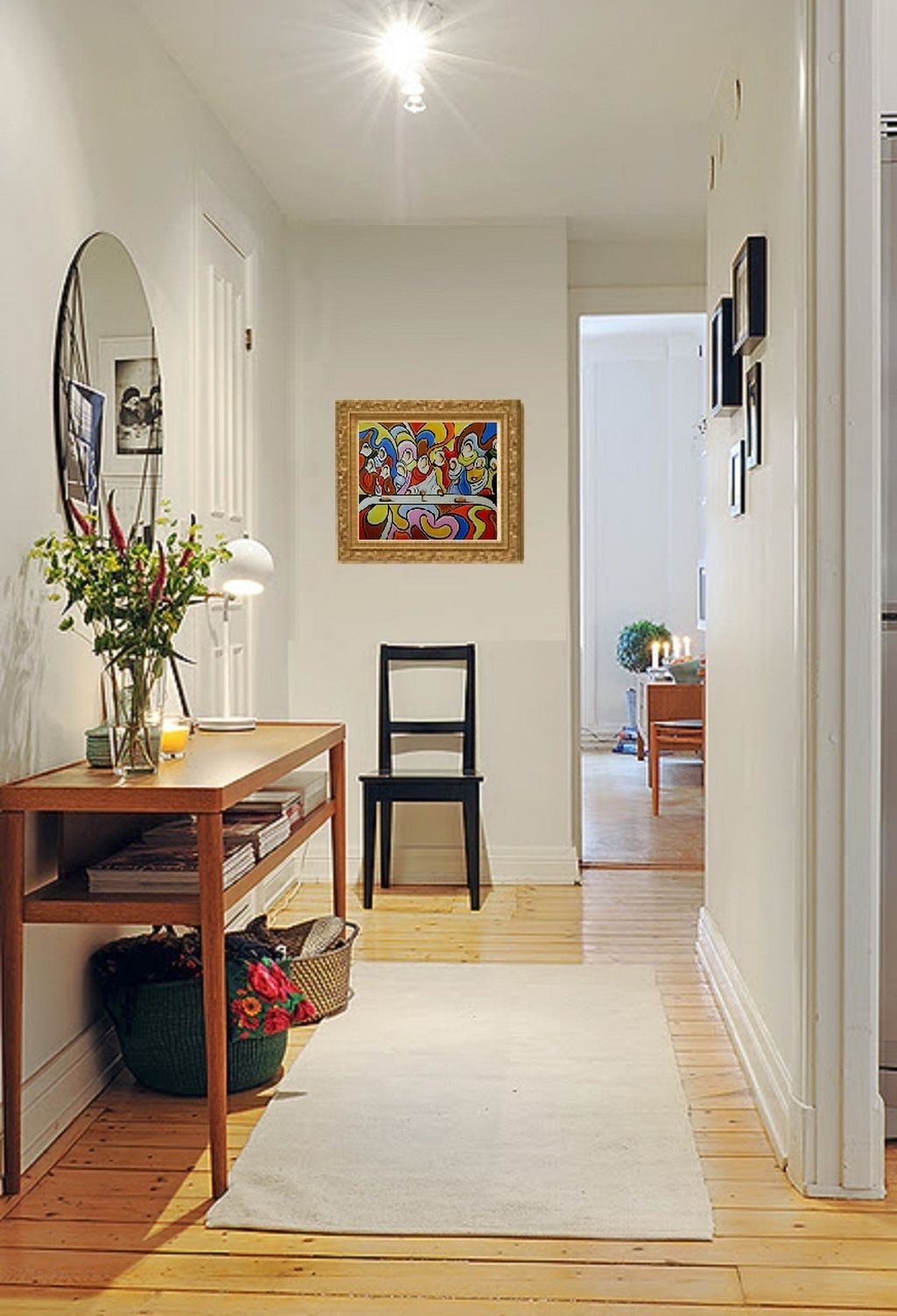 modern hallway decorating ideas for small hallway