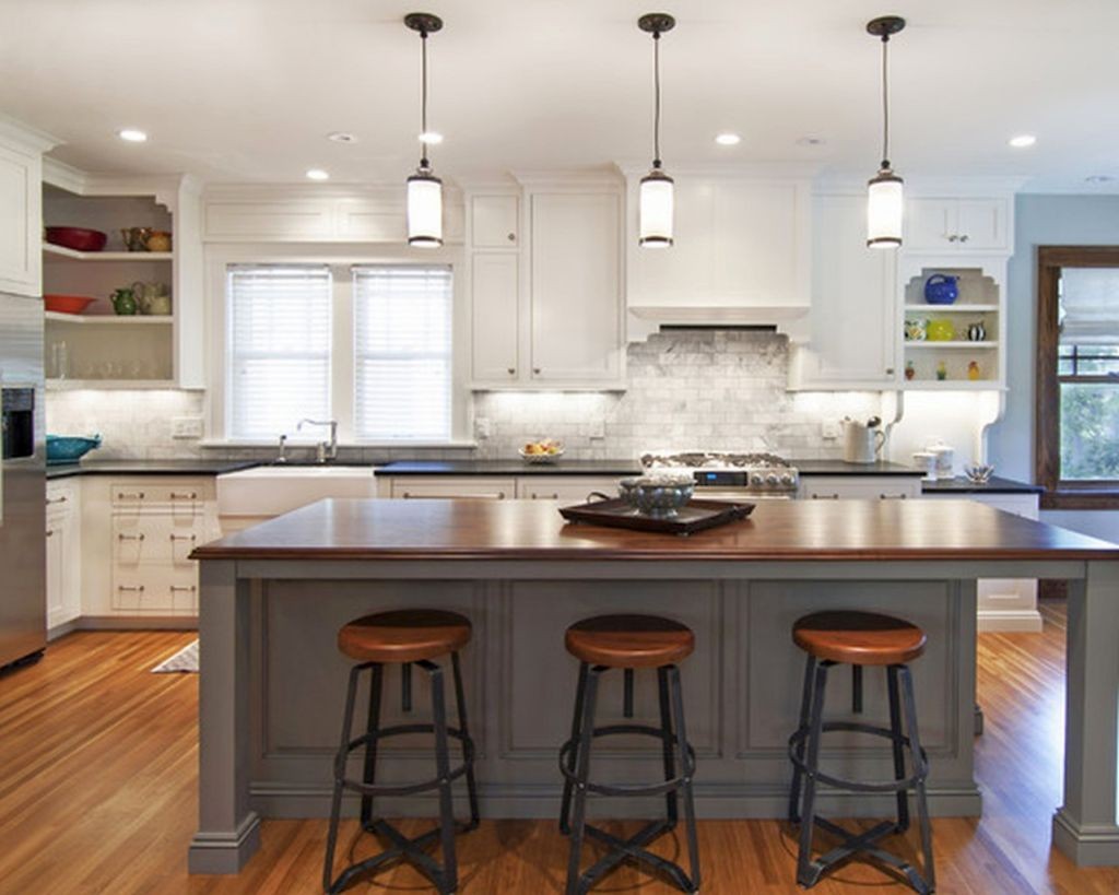 light that hang over kitchen island