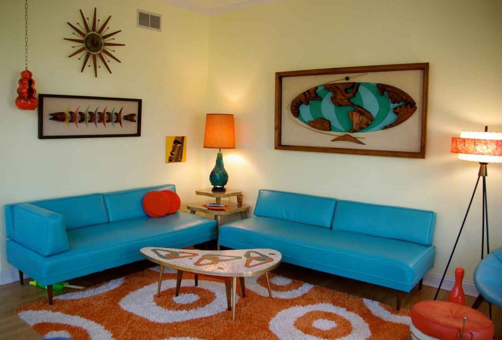 retro living room ideas