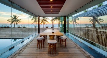 Iniala beach house dining area