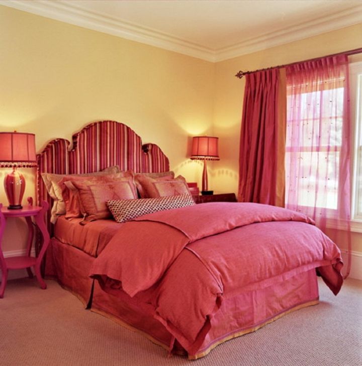 Modern Hot Pink Bedroom Ideas for Simple Design