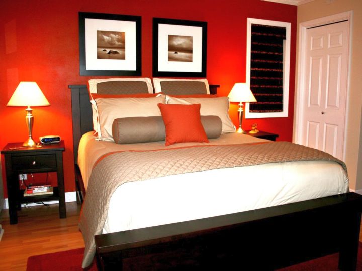  Black White And Red Bedroom Decorating Ideas with Simple Decor