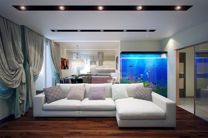 modern contemporary interior fish tank beach house modern contemporary interior fish tank beach house