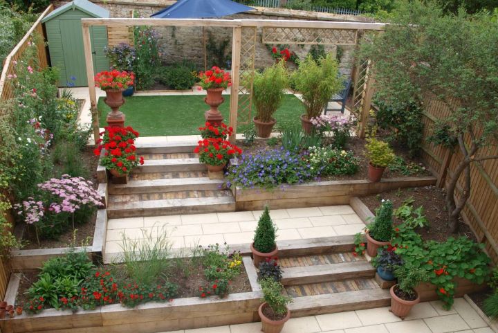 17 Fantastic Terraced Flower Garden Ideas