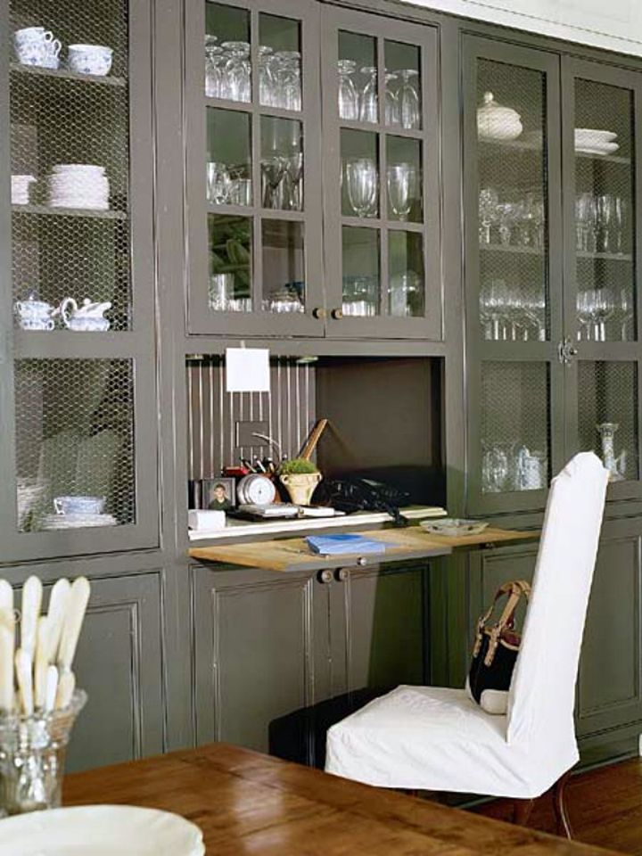 Creatice Hide Away Desk Armoire for Living room