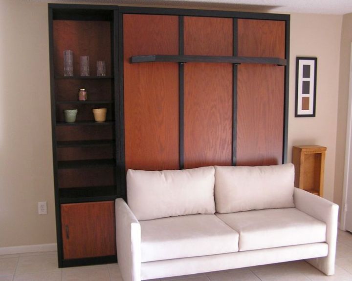 murphy bed with sofa attached