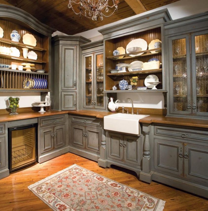 17 Superb Gray Kitchen Cabinet Designs