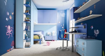 Amazing Ocean Blue Room Decor Ideas for Teenage Boys