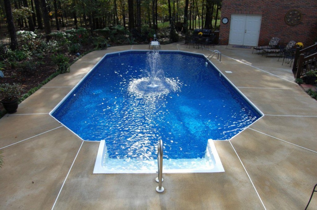 Amazing grecian 3-tier floating swimming pool fountain