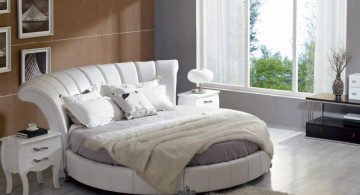 Beautiful Italian Master Bedroom with Round Bed Design