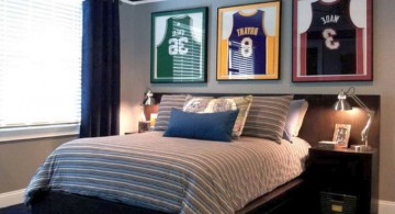 Cool Decorating Ideas for Teen Boys Using MVP Basketball Stars Posters