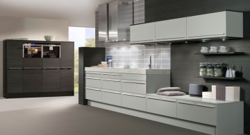 Gray is one of the best colors for kitchen cabinets