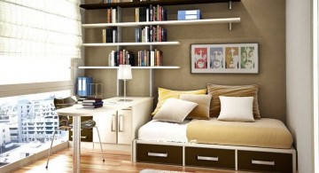 Home Office in Small Bedroom Design Ideas