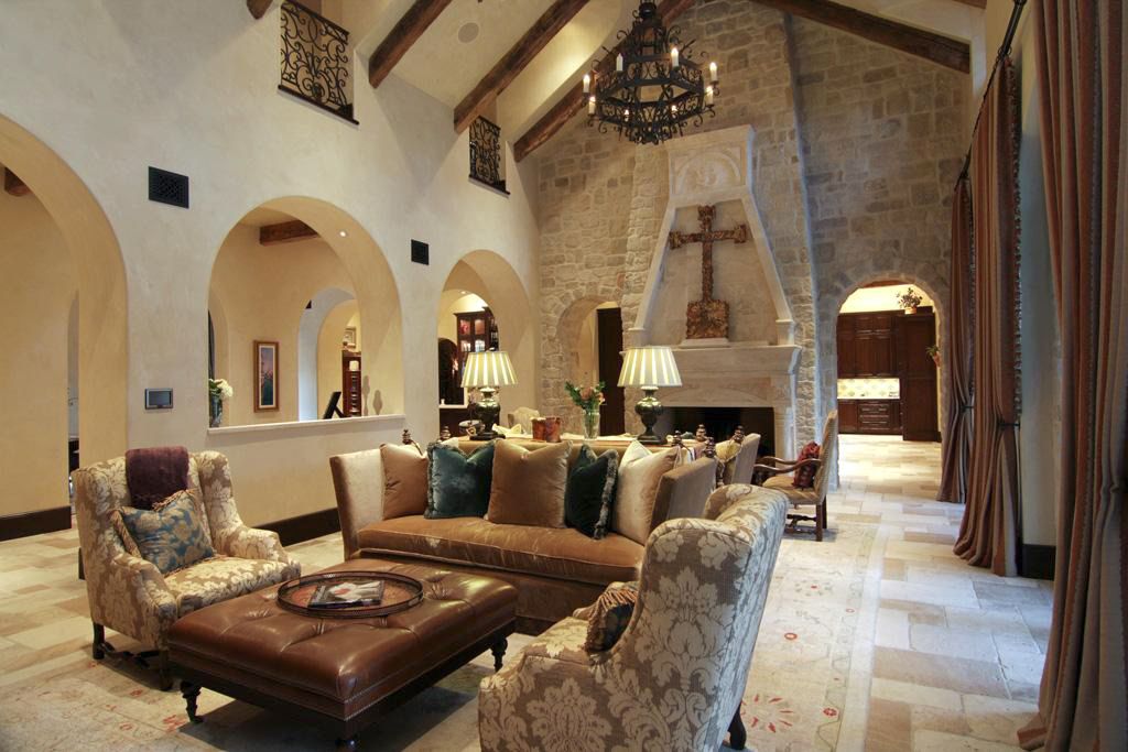 mediterranean mansion houston decor tx interior homes million decoration gated southern castle designs estate rich