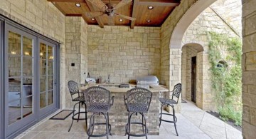 Mediterranean Home Decor for outdoor dining room