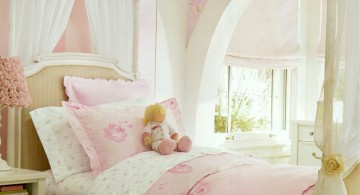 Princess-themed girls bedroom featuring unique canopy bed designs