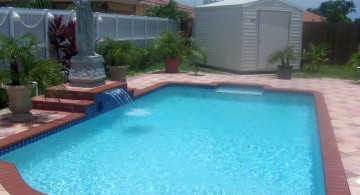 Roman above ground grecian pool liners with unique old statue