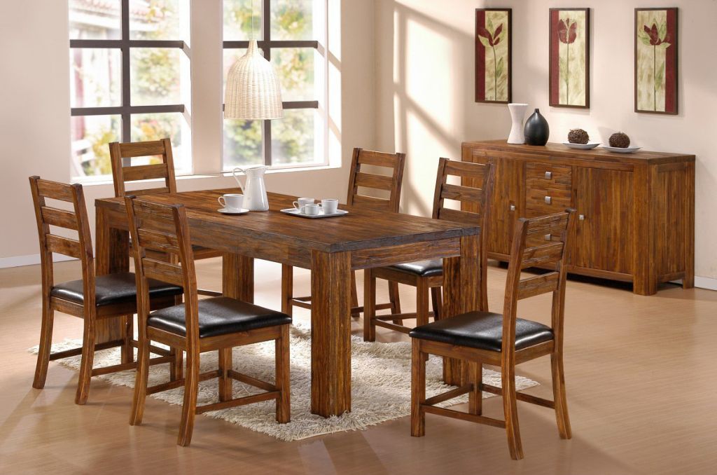 Simple dining table chairs designs