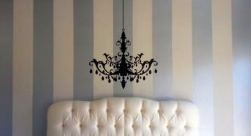 Simple vertical stripes in pastel color DIY Indoor Wall Painter