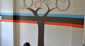 Tree art DIY Indoor Wall Painter