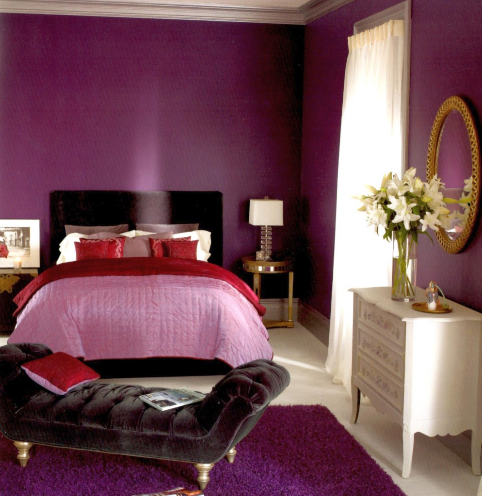 15 Luxurious Bedroom Designs With Purple Color