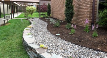 gardening with rocks ideas for side garden