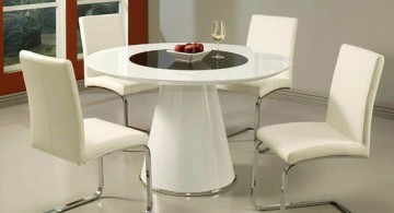 modern dining table chairs designs for round table