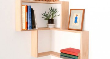 widen small corner shelving unit