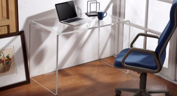 Acrylic Computer Desk for small office