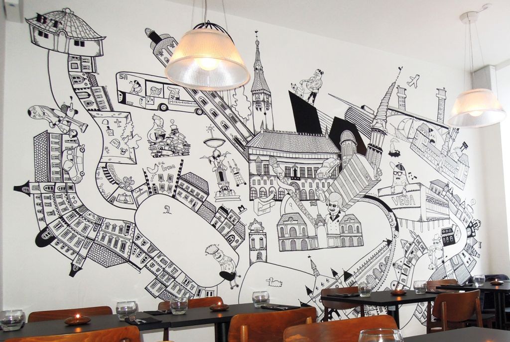 Awesome grafiti for Cool wall painting designs