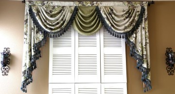 Beautiful short swag valance patterns