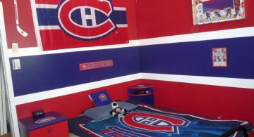 Canada fan hockey bedrooms