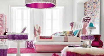 Fluffy awesome rooms for girls