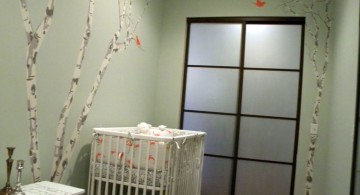 Japanese inspired modern nursery room design ideas