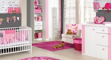 Pink baby room ideas