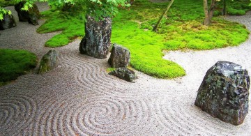 Zen garden landscaping designs with big rocks