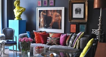 art deco living rooms for small urban apartments