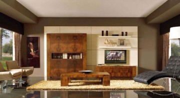 art deco living rooms with polished granite tiles