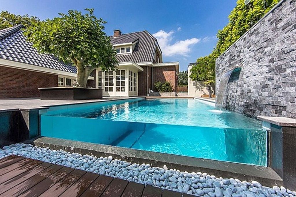 awesome above ground best backyard swimming pool designs