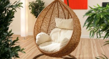 basic bedroom swing chair