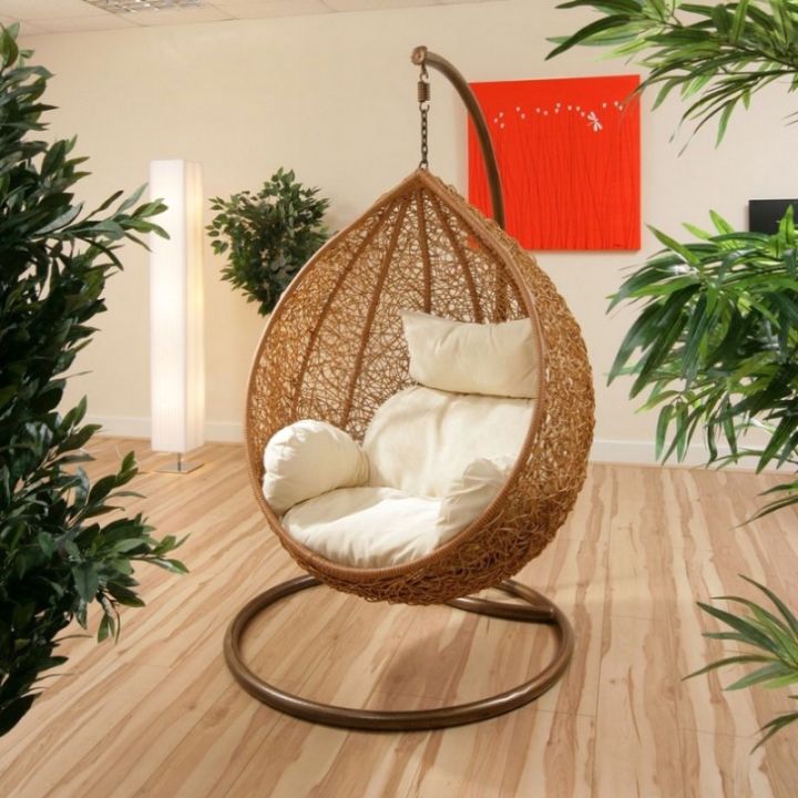 basic bedroom swing chair