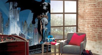 batman cool painting ideas for bedrooms