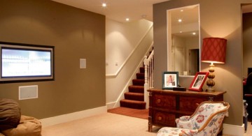 beautiful and simple lighting ideas for basement