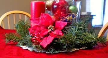 beautiful bowl centerpiece ideas for Christmas