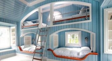 blue cave unique beds for girls