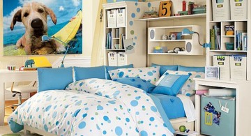 blue dalmatian teenage girls room inspiration designs