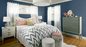 blue relaxing paint colors for bedrooms
