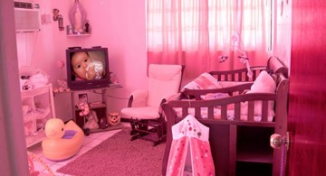 bubblegum pink baby room ideas